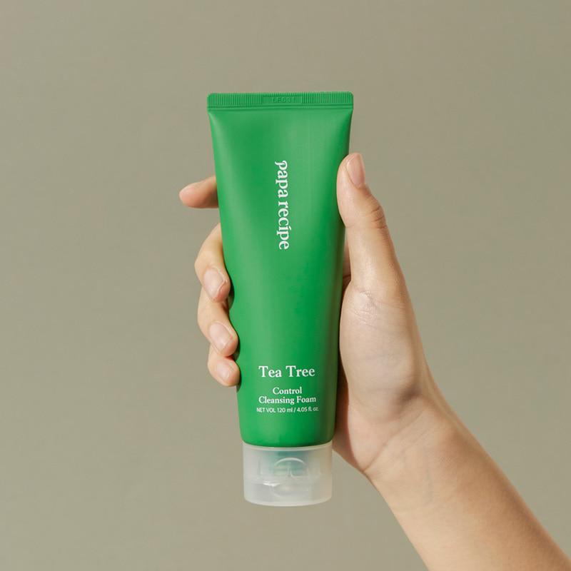 Espuma limpiadora Tea Tree Control 120 ml (fabricada en Corea)