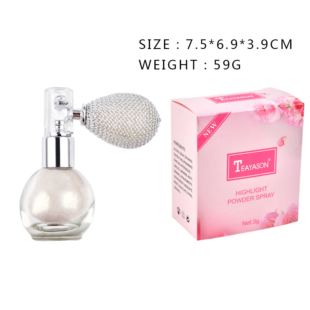 Spray Brightening Glitter Powder Face & Body Powder Highlighter