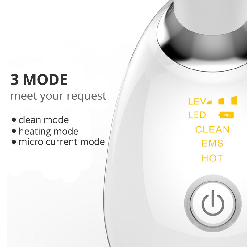 Thermal Neck Lifting And Tighten Massager Electric Microcurrent  LED Photon Face Beauty Device