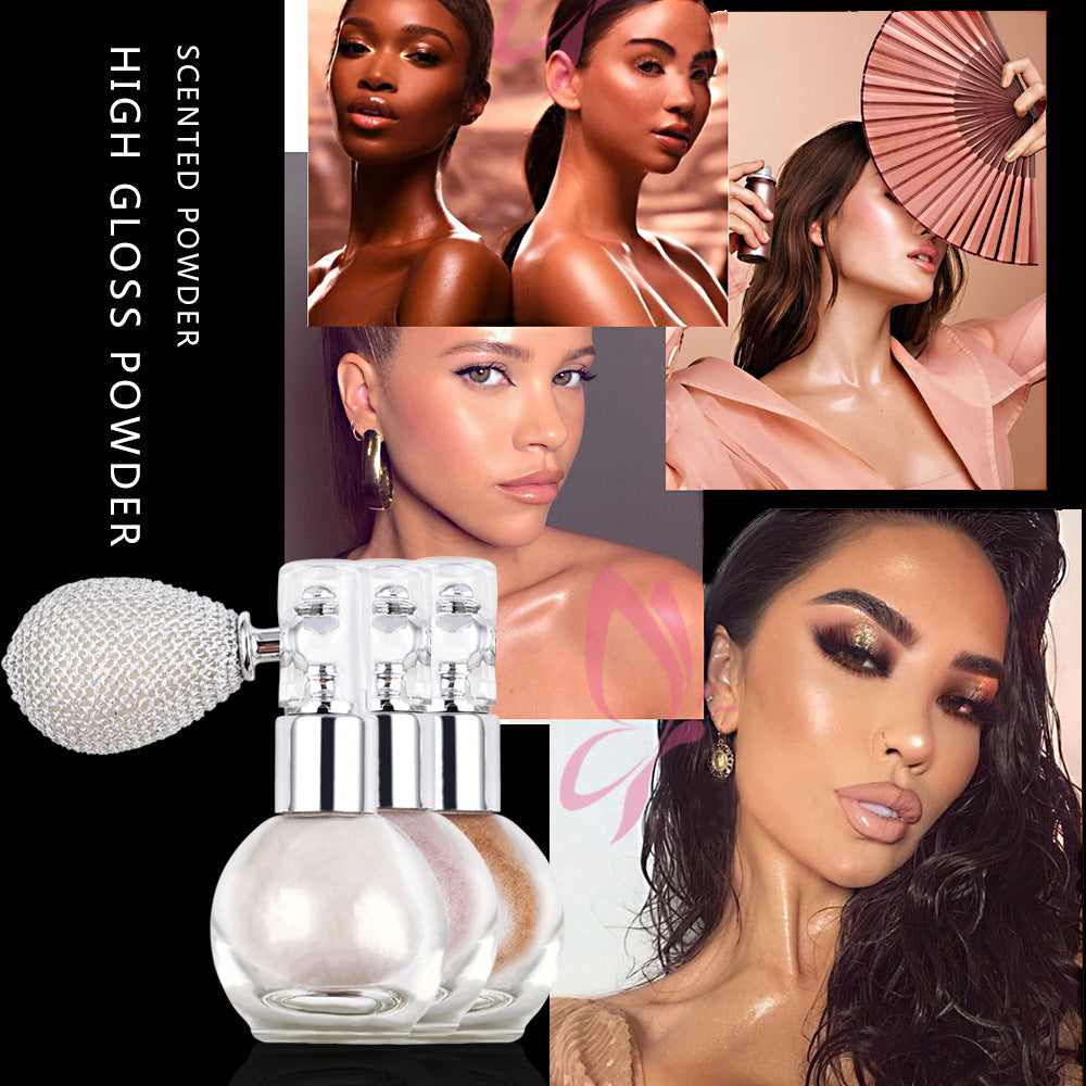 Spray Brightening Glitter Powder Face & Body Powder Highlighter